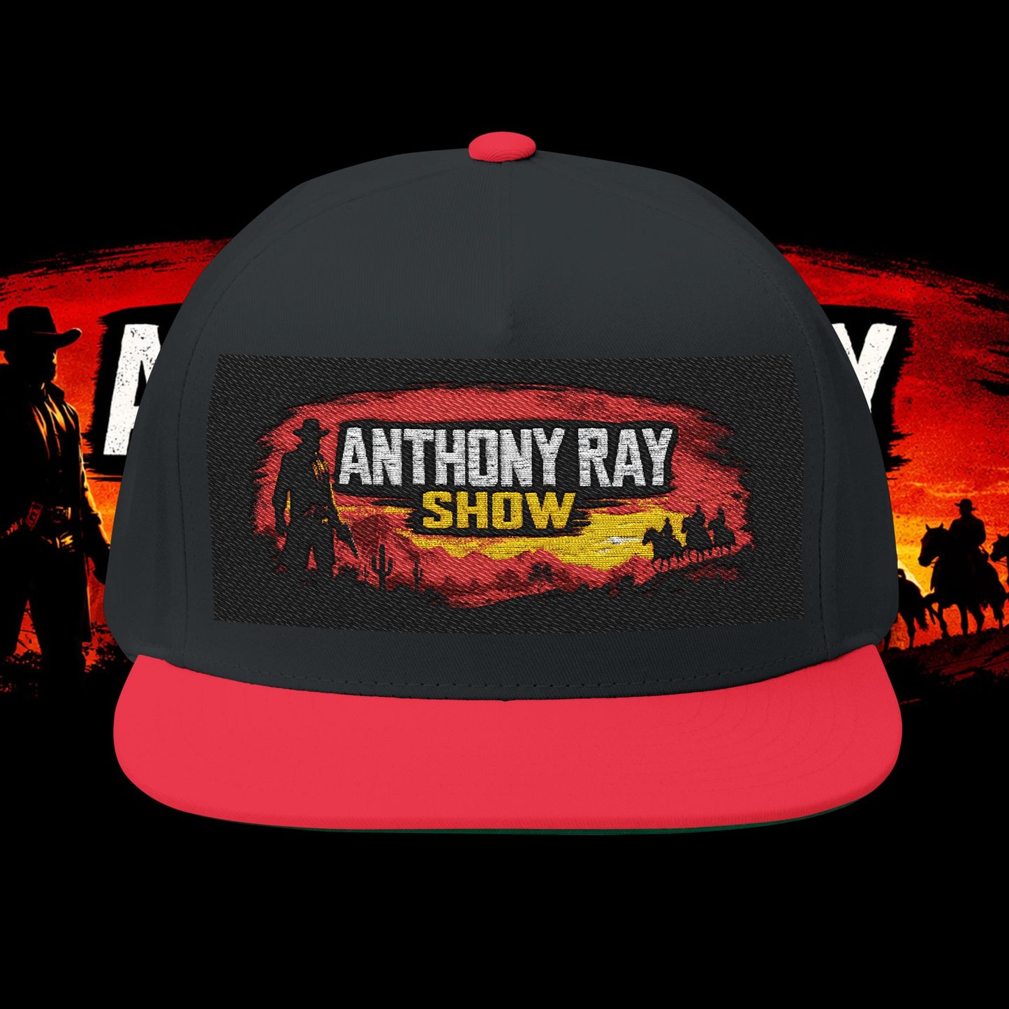 Anthony Ray Show Embroidered Flat Bill Cap