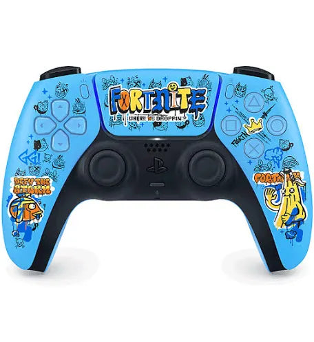 PS5 DualSense White and Blue Controller