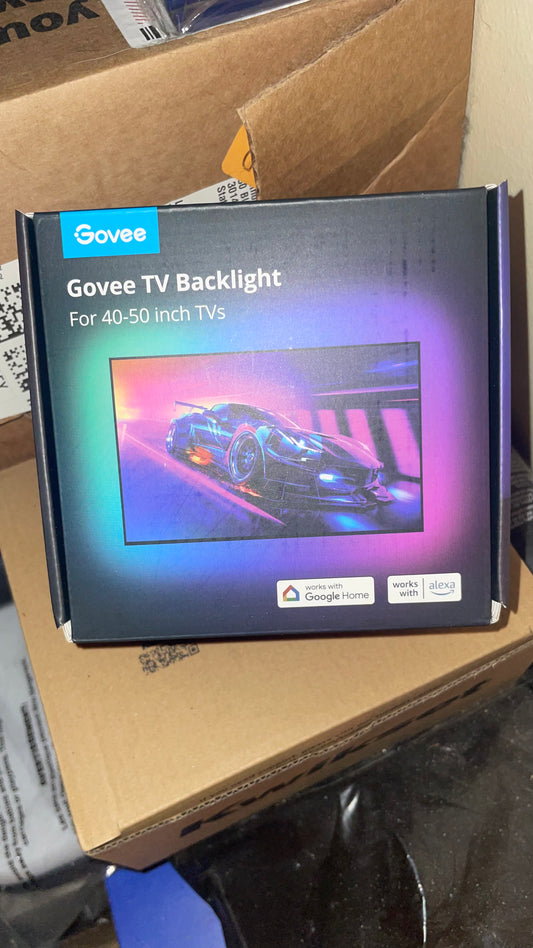Govee TV Backlight for 40-50 inch TVs Google Home Alexa