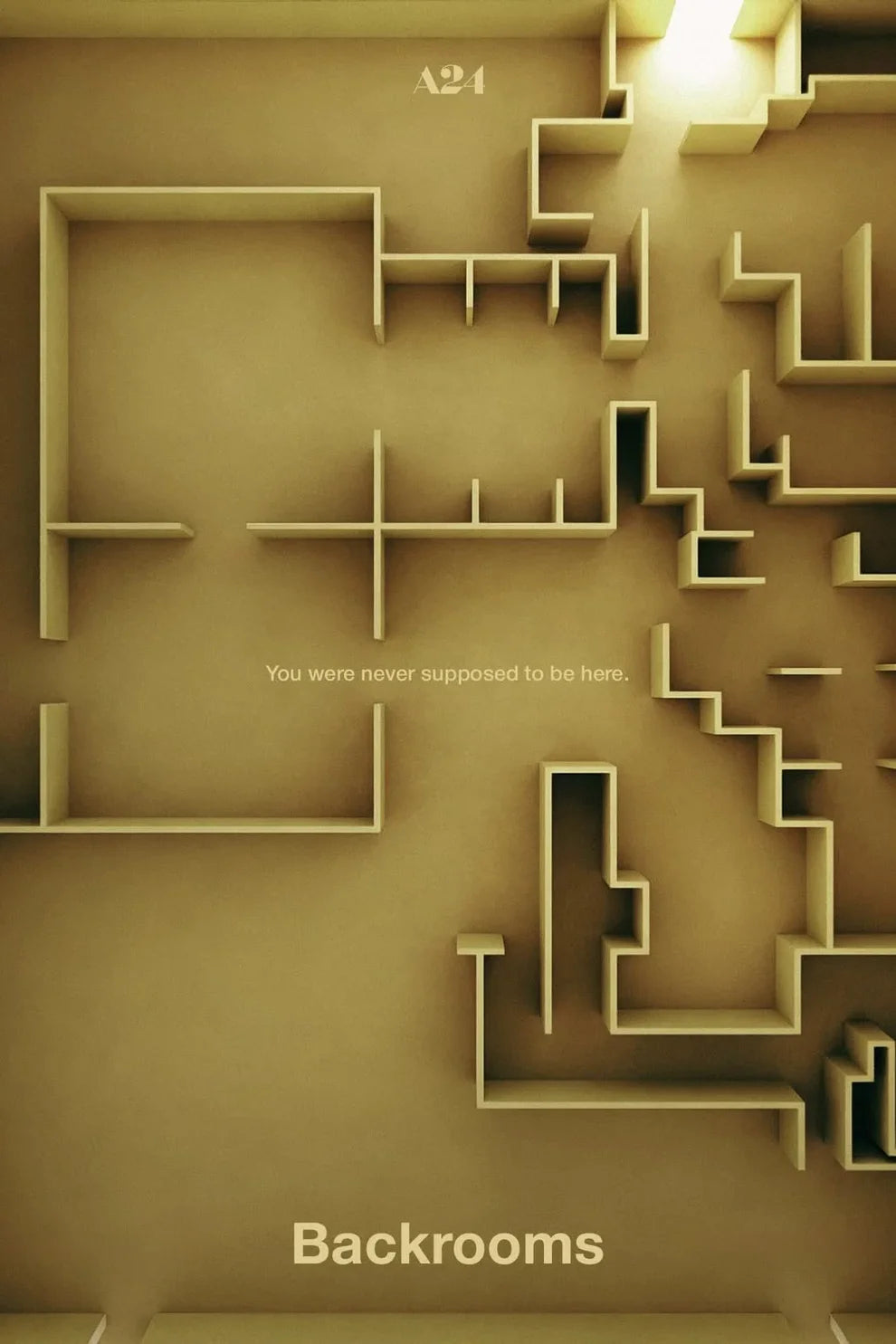 Preorder: BACKROOMS (2026) — ALPHA SCREENING. YOU WERE NEVER SUPPOSED TO BE HERE
