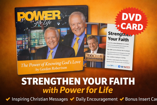 Power for Life by Gordon Robertson – Strengthen Your Faith (DVD + Card)